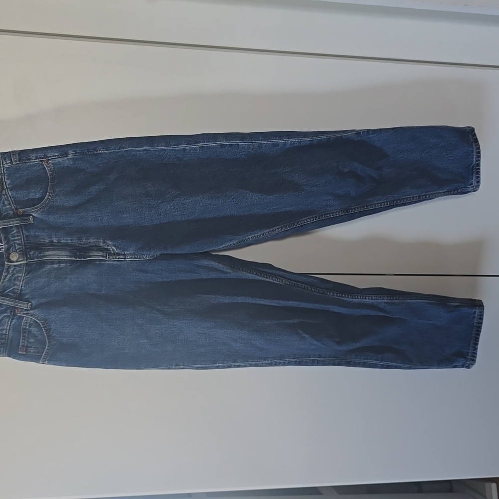 GAP Women's Blue Straight Leg Jeans